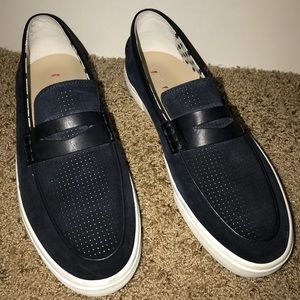 Navy Blue Ellen Degeneres Loafers